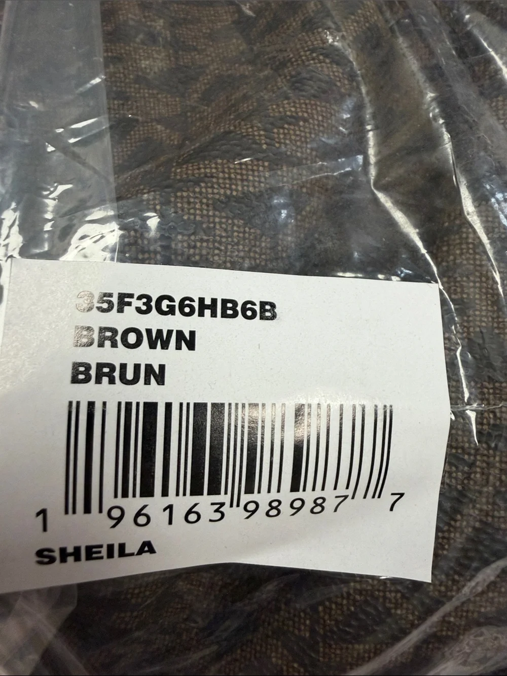MICHEAEL KORS SHELIA MEDIUM LOGO BACKPACK BROWN